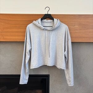 NWT ATHLETA UPTEMPO SHORT HOODIE, SIZE S